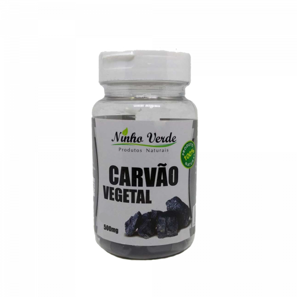 CARVÃO VEGETAL 120 CÁPS