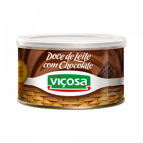 DOCE DE LEITE CHOCOLATE VIÇOSA 400G