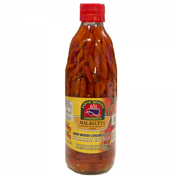 PIMENTA MALAGUETA VERMELHA 250G