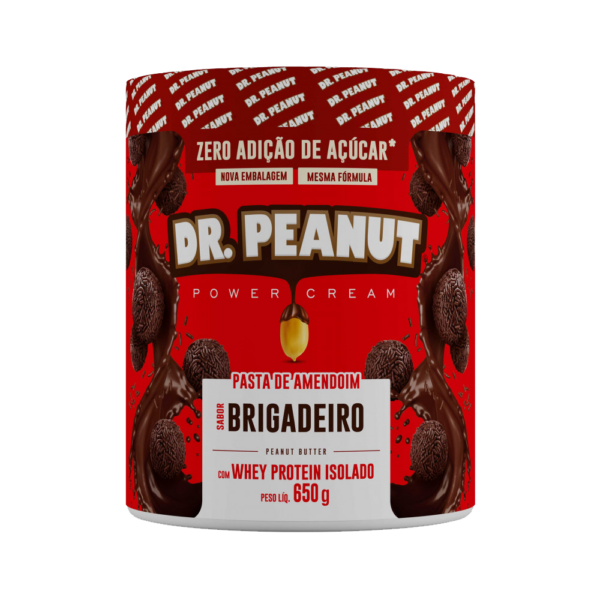 PASTA DE AMENDOIM C/WHEY BRIGADEIRO 650g