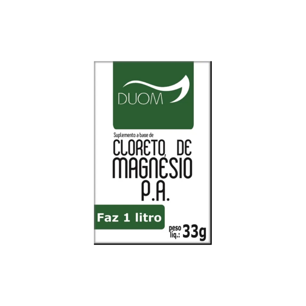 CLORETO DE MAGNÉZIO PA PÓ 33G