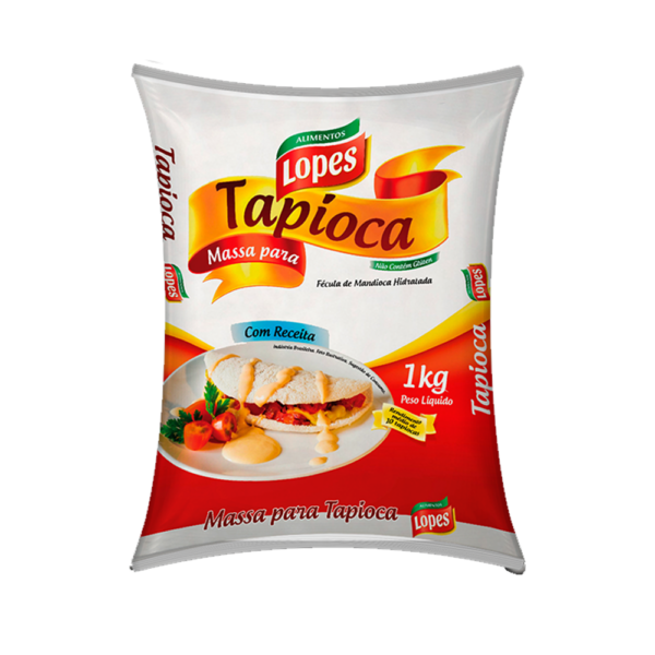 MASSA DE TAPIOCA LOPES 1KG